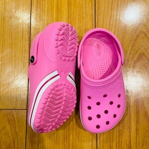 Pink crocs girls -classic clogs